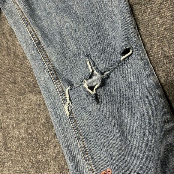 BDG Vintage Women's Mom Jeans Size 27 Blue Distressed Relaxed Fit - Picture 5 of 8